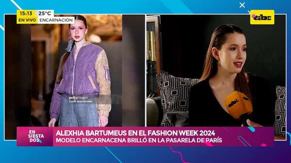 Fashion Week 2024: la modelo encarnacena Alexhia Bartumeus brilló en la pasarela de París - Ensiestados - ABC Color
