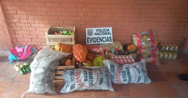 Una docente y su cómplice fueron detenidos por supuesto robo de víveres de Hambre Cero