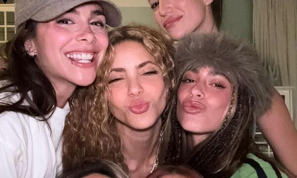 [VIDEO] Tini Stoessel se sumó a la farra de solteras de Shakira