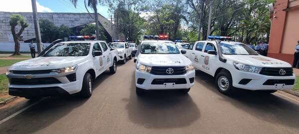 Entregan 10 nuevas patrulleras en el departamento de Misiones - Nacionales - ABC Color