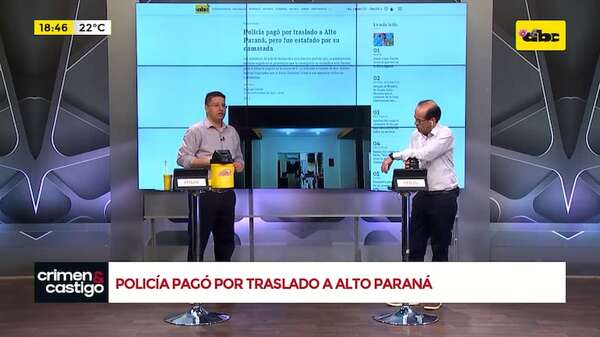 Policía estafado por su camarada: pagó coima para su traslado - Crimen y castigo - ABC Color