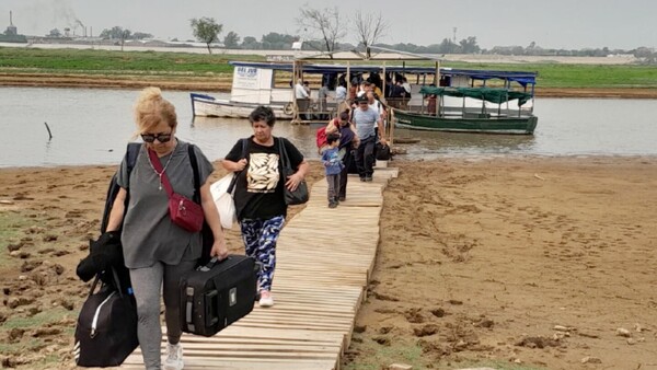 Pilar registra la peor bajante del río en 76 años
