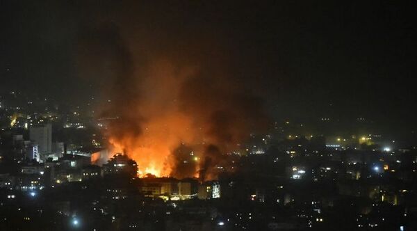 Israel bombardea el cuartel general de Hezbolá en Beirut