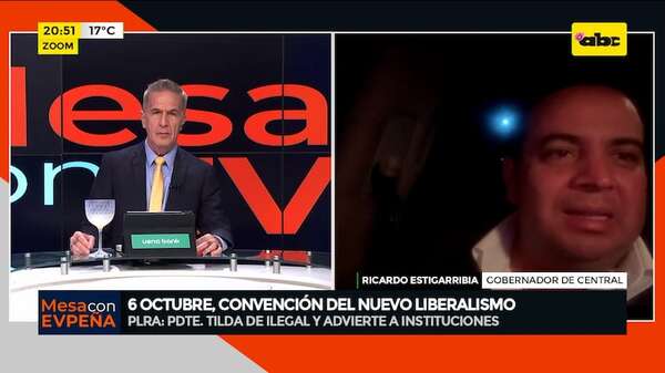 Convención del 6/10: “Esto es para fortalecer el Partido Liberal”, asegura Ricardo Estigarribia - Mesa de Periodistas - ABC Color