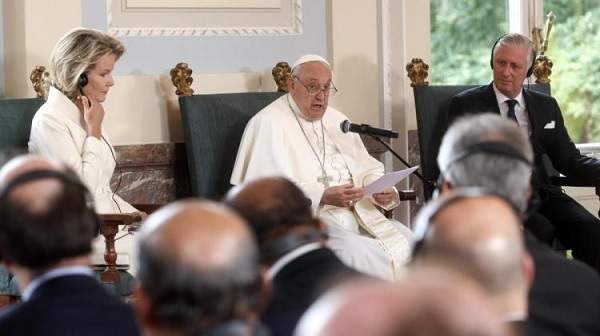 El Papa en Bélgica: “Estamos cerca de una guerra casi mundial”