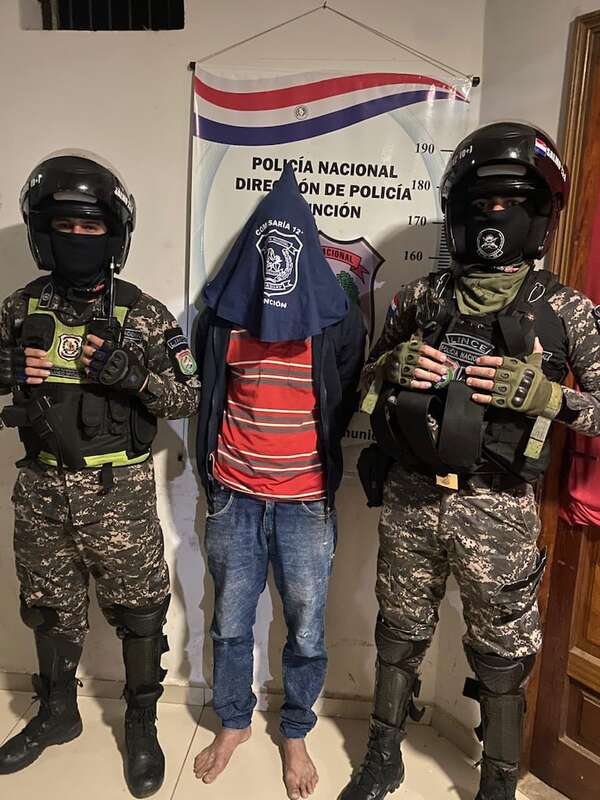 Víctima captura al presunto ladrón de su motocicleta en Asunción - Policiales - ABC Color