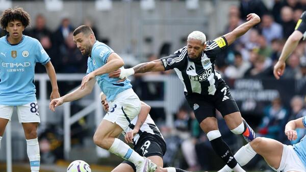 Newcastle iguala ante el Manchester City