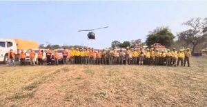 Lograron controlar focos de incendio en la zona de Chovoreca