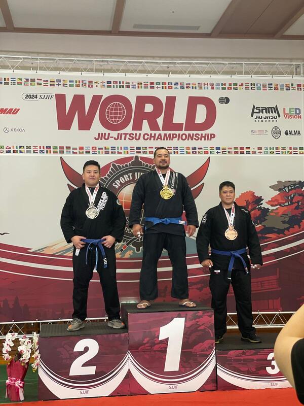 Concepcionero se queda con la medalla de bronce en campeonato mundial de Jiu-Jitsu