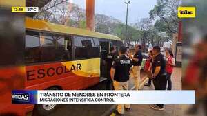 Video: Migraciones intensifica control en puente de la Amistad  - ABC Noticias - ABC Color