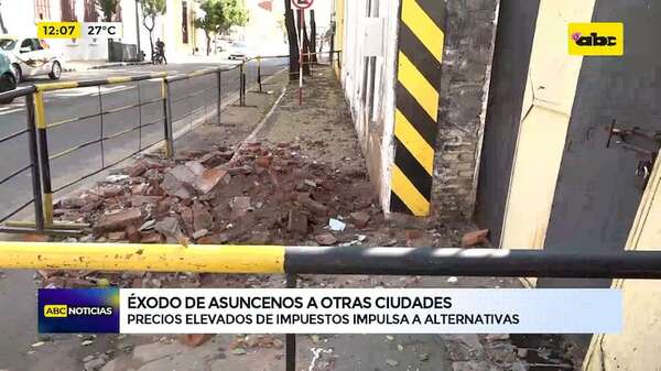 Video: Éxodo de asuncenos a otras ciudades - ABC Noticias - ABC Color