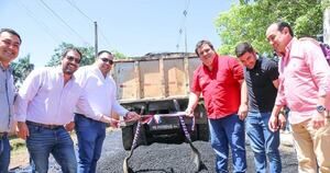 La Nación / Dan palada inicial para la pavimentación de 50 cuadras en Villarrica