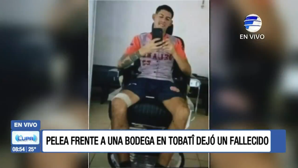 Pelea frente a bodega termina con un fallecido en Tobatí