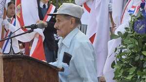 El reclamo del hijo de un ex combatiente en un homenaje por la Batalla de Boquerón