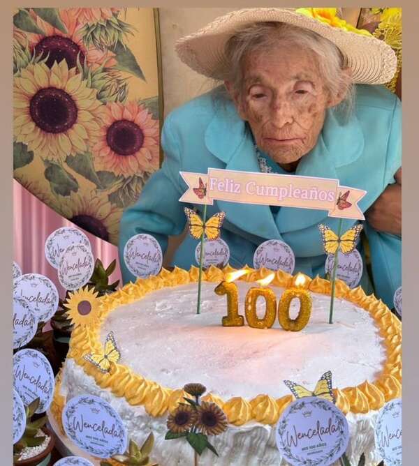 Pobladora de Santaní celebró 100 años de vida - Nacionales - ABC Color
