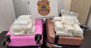 Diario HOY | Paraguayas caen con 8 más de kilos de cocaína en aeropuerto de Foz