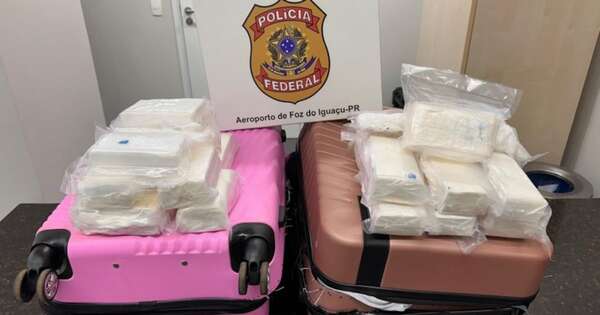 Diario HOY | Paraguayas caen con 8 más de kilos de cocaína en aeropuerto de Foz