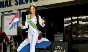 ¡Rumbo a Camboya! Así de hermosa se despidió nuestra miss Sharon Capó