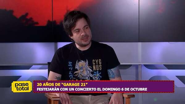 “Garage 21″ festeja sus 20 años con un concierto el domingo 6 de octubre - Pase Total - ABC Color