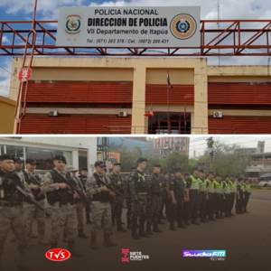 APREHENSIONES, ACCIDENTES Y VIOLENCIA FAMILIAR MARCAN EL FIN DE SEMANA EN ITAPÚA - TVS