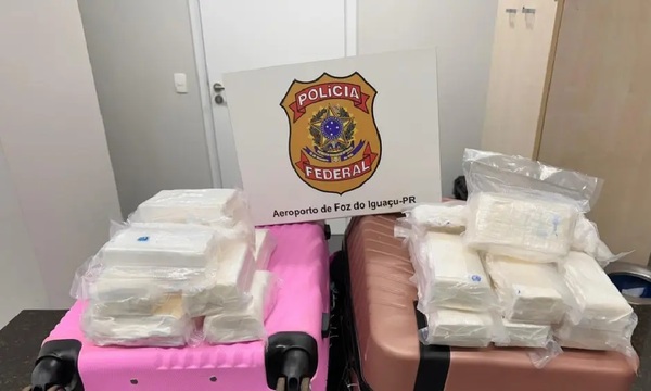 Hermanas paraguayas caen con más de 8 kilos de cocaína en el aeropuerto de Foz de Iguazú - OviedoPress