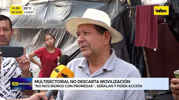Video: Campesinos siguen frente al Indert y ruegan asistencia - ABC Noticias - ABC Color