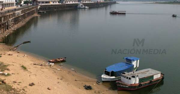 Diario HOY | En un día, el río Paraguay bajó 7 cm: barcazas se cargan al 60 %