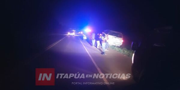 DAÑOS MATERIALES TRAS COLISIÓN DE VEHÍCULOS EN BELLA VISTA - Itapúa Noticias