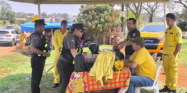 Suspenden colecta de bomberos de Minga Guazú por falta de permiso - ADN Digital