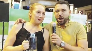 Premian a la doña más "trago guasu" en Lambaré