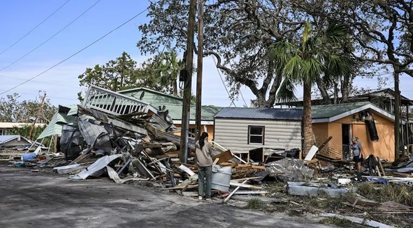 Biden confirmó que hay más de 100 muertos por el paso del huracán Helene en Estados Unidos - ADN Digital