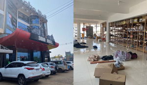 Delincuentes prácticamente vacían local comercial y causan millonarias pérdidas