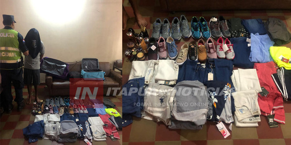POLICÍA ARRESTÓ A UN HOMBRE IMPLICADO EN UN HURTO MILLONARIO A LOCAL COMERCIAL. - Itapúa Noticias