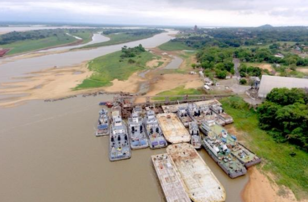 Bajante del río Paraguay afecta la navegación y el comercio exterior - Portal Digital Cáritas Universidad Católica
