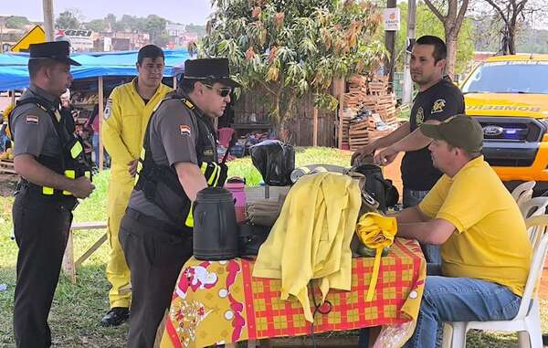Patrulla Caminera intervino colecta de bomberos en Minga Guazú - ABC en el Este - ABC Color