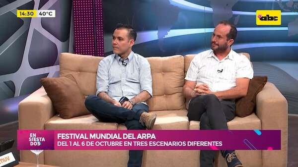Festival Mundial del Arpa 2024: del 1 al 6 de octubre en tres escenarios diferentes - Ensiestados - ABC Color