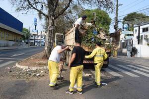 Municipalidad de Asunción intensifica tareas de limpieza - ADN Digital