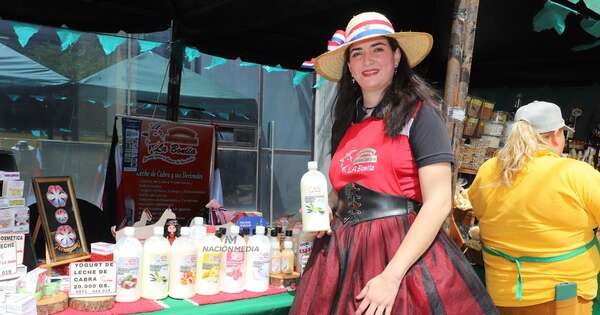 La Nación / Inició con una mochila cargada de productos y sueños, hoy tiene una variedad de líneas a base de leche de cabra