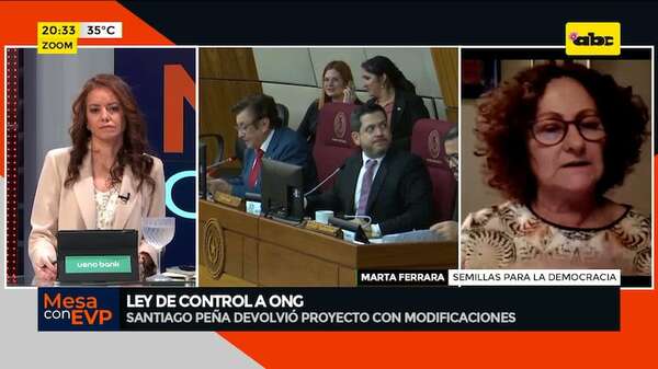 Ley de control a ONG: “Quiero que controlen a sus colegas imputados”, dice directora de Semillas - Mesa de Periodistas - ABC Color