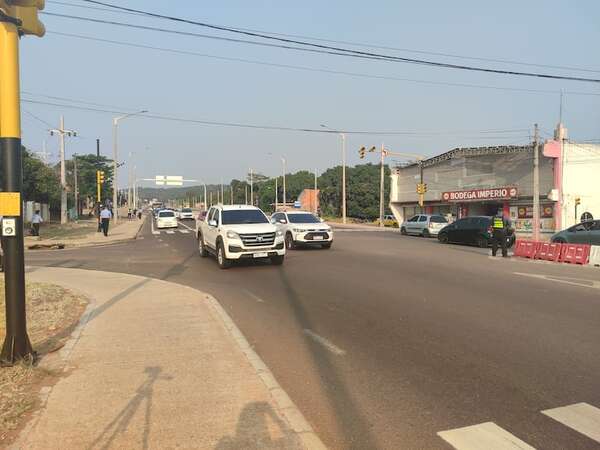 Operativo Retorno: tráfico cargado pero fluido en Ypacaraí - Nacionales - ABC Color
