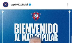 ¡Es oficial! El Club Cerro Porteño le da la bienvenida a Carlos Jara Saguier