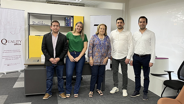 Mejorando el entorno: Quality Office y Bortolini Móveis concretan alianza para fortalecer oferta de mobiliarios