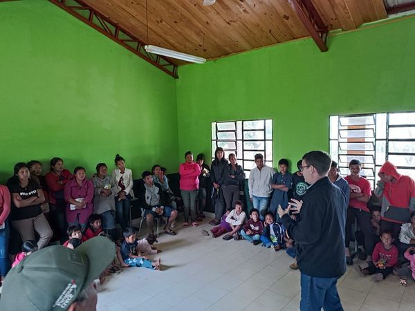 Continúan las jornadas de atención a familias indígenas en Alto Paraná