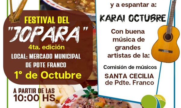 Festival del Jopara en mercado de Franco