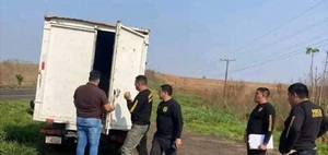 Falsos policías asaltan camión y se llevan G. 25 millones en Canindeyú