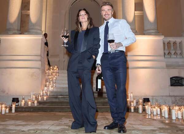 Victoria Beckham presentó su colección en París y David Beckham estuvo en primerísima fila - Gente - ABC Color