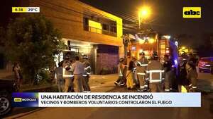 Video: una habitación de residencia se incendió en barrio San Pablo - ABC Noticias - ABC Color