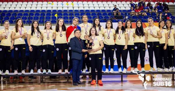 Balonmano: Femenino albirrojo se queda con el bronce - Polideportivo - ABC Color