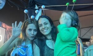 [VIDEO] ¡Ingueroviable! ¡Mirá cómo se llevan bien Fio Migliore y la actual chuli de su ex!