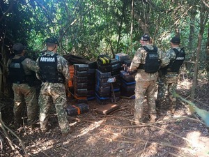 Incautan más de una tonelada de marihuana en Puerto Indio